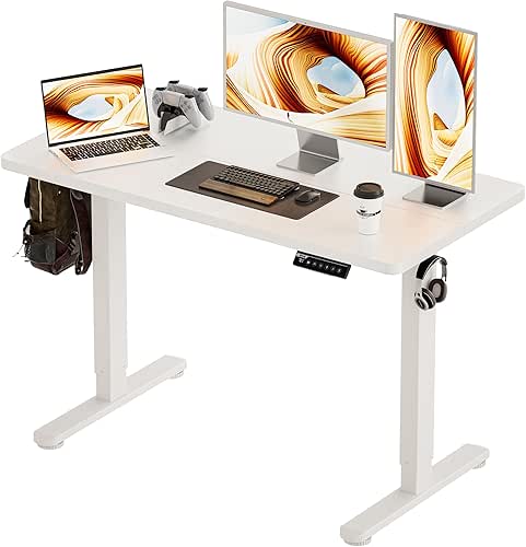 BIZUM Standing Desk Electric Adjustable Computer Desk-Stand up Desk Office