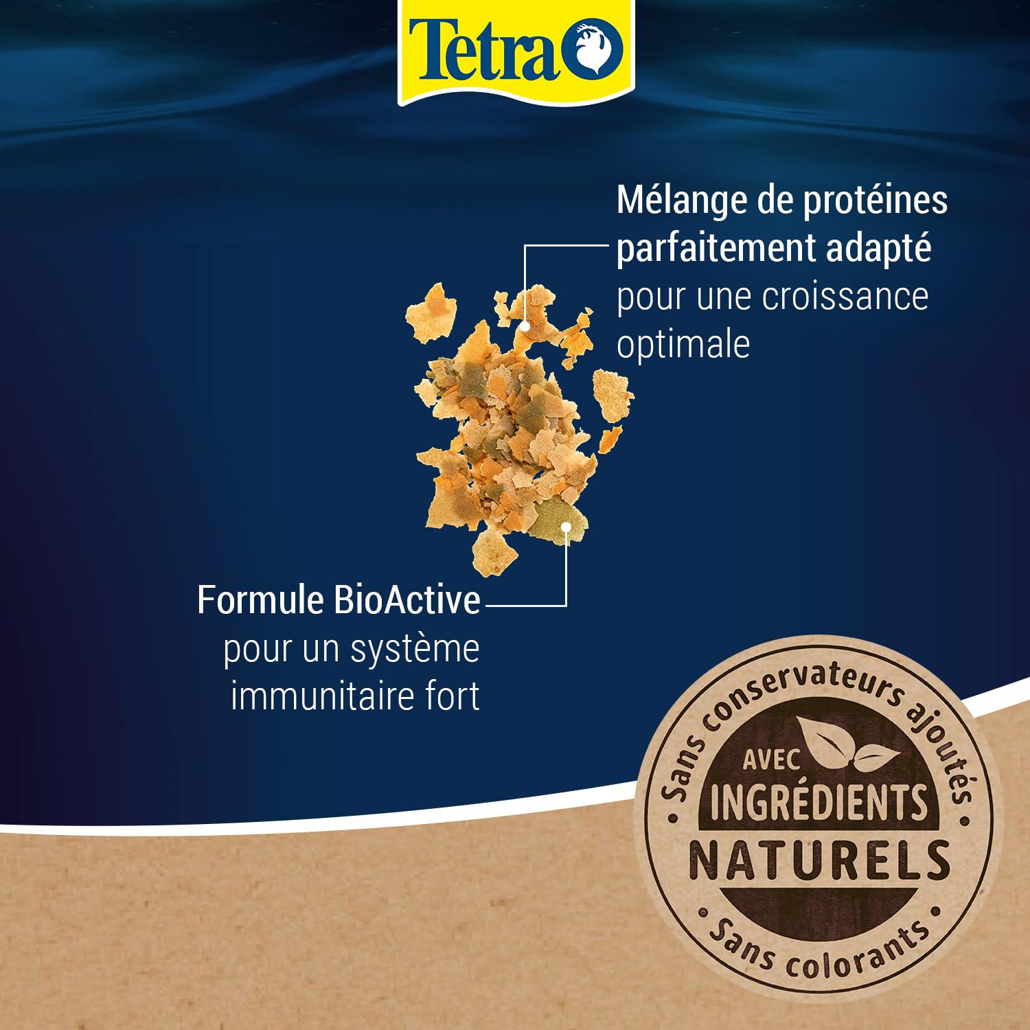 TetraMin Aliment pour Tous Poissons d'ornement, 500 ml (Lot de 1)