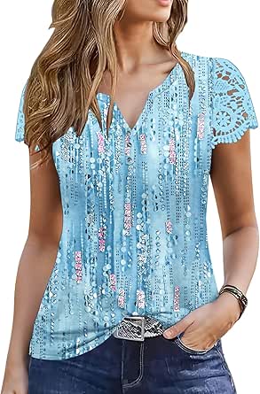 ETCYY Womens T Shirts Short Sleeve Spring 2026 Fashion Summer Tank Top ...