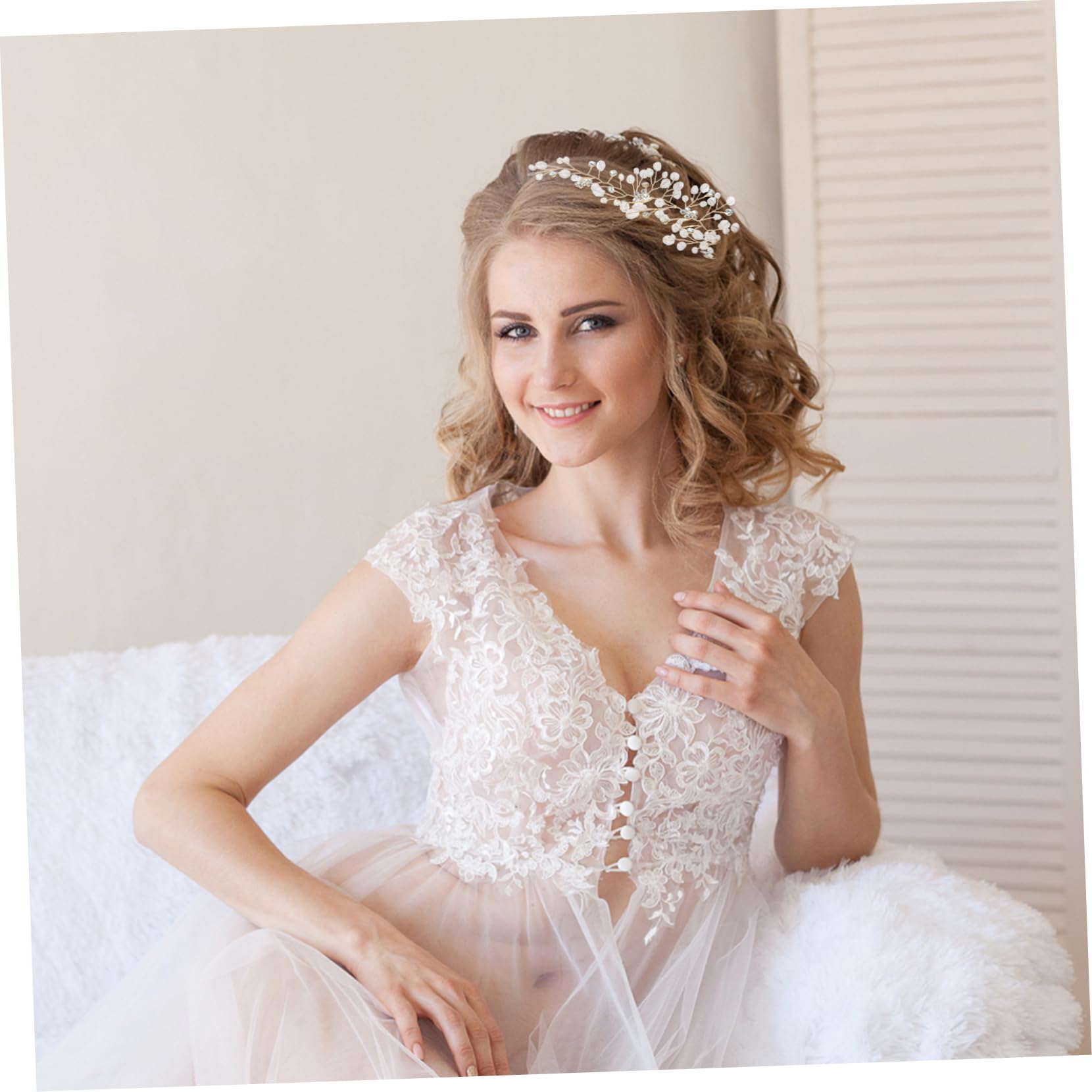 Baluue 3stücke Braut Haarschmuck Mit Strass Handgefertigte Haarvine Für Hochzeiten Kopfbedeckung Mit Kamm Für Braut Hochzeitsfeier Und Besondere Anlässe