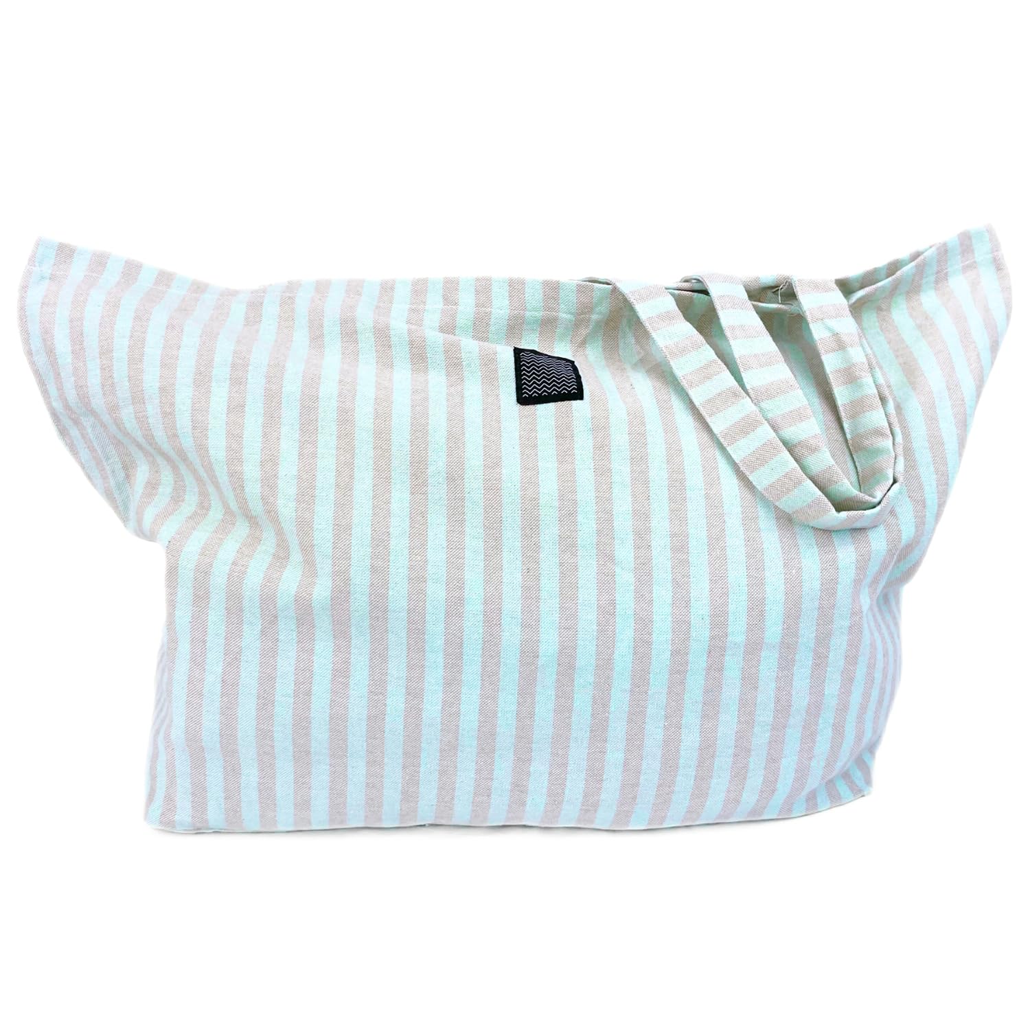 MOMOMUS Bolsa de Playa XXL - Bolsillo Interior - 65x40 cm