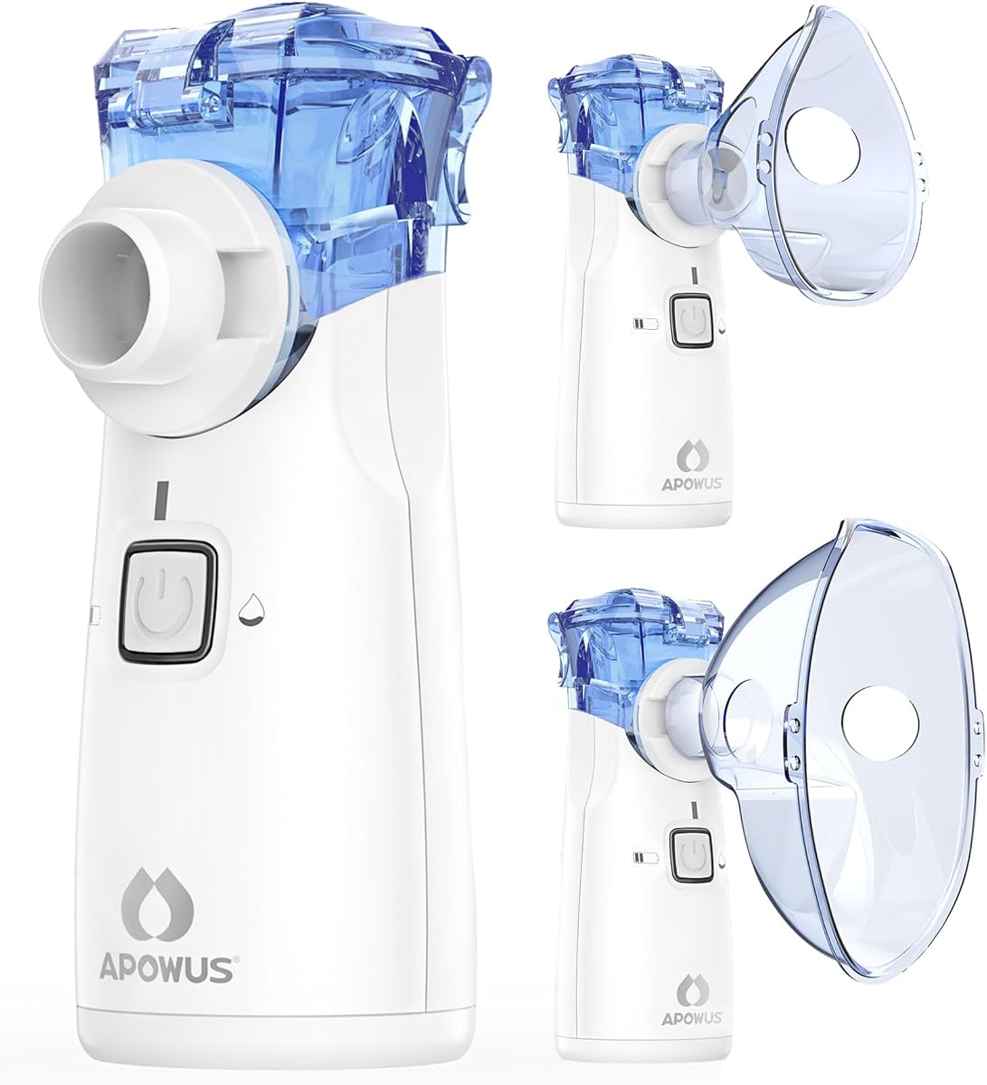 Portable Nebulizer - Nebulizer for Adults and Kids, Nebulizer Machine for Adults and Kids with 3 Nebulizer Masks