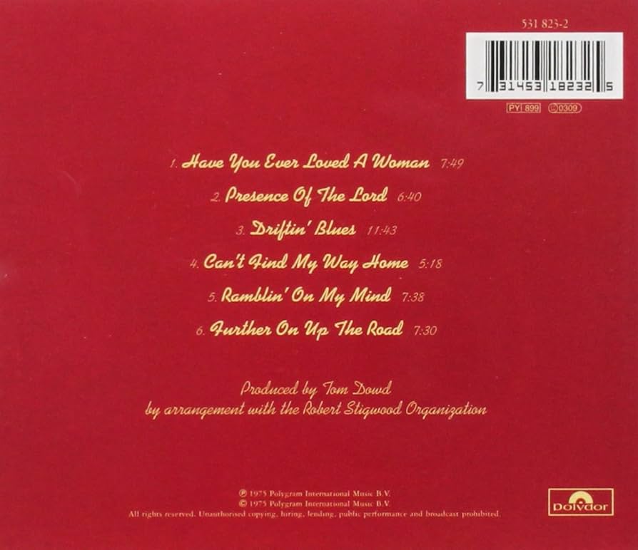 E.C. Was Here: Eric Clapton: Amazon.es: CD y vinilos}