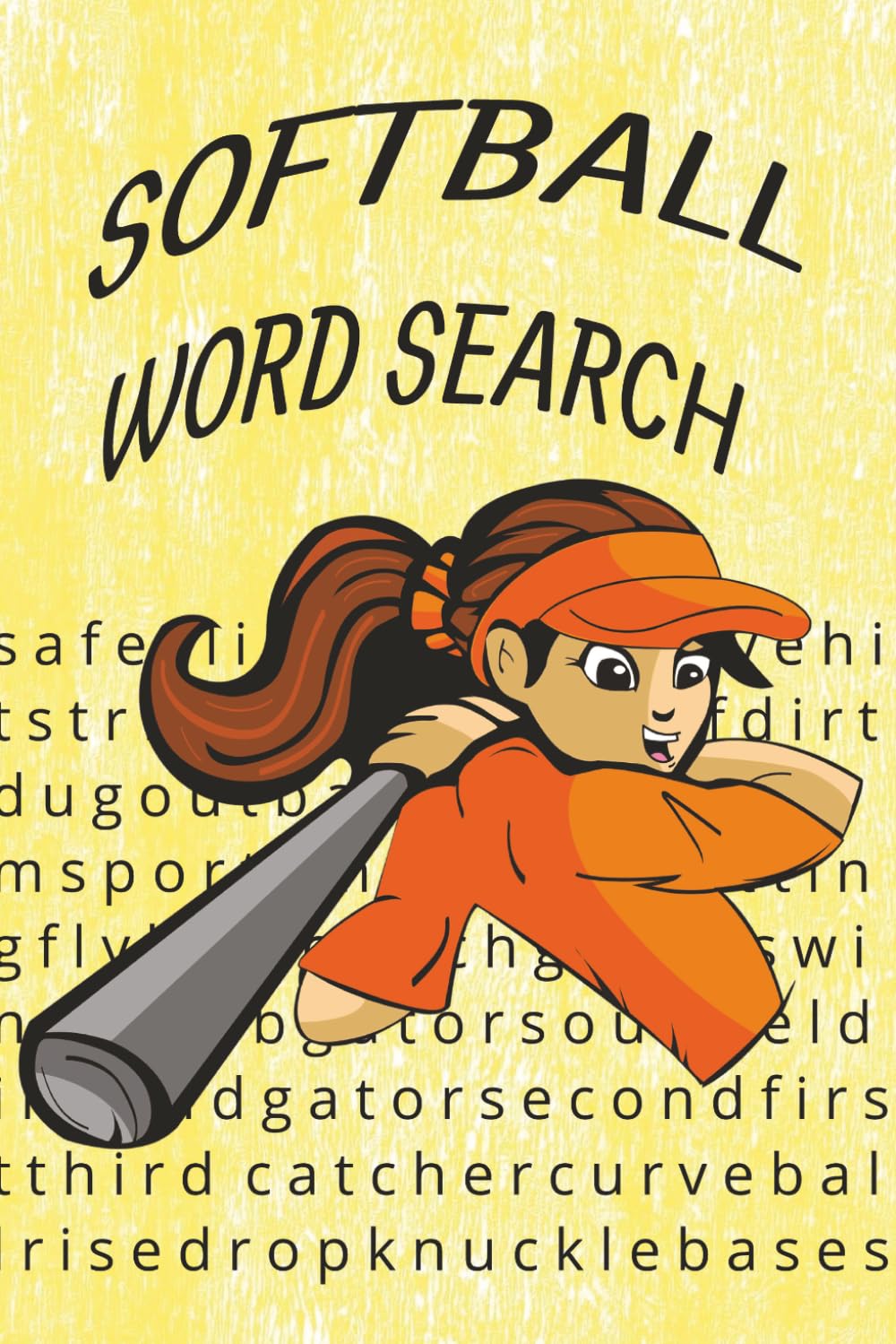 Softball Word Search: Softball Word Search | 6x9 inches, 110 pages | 50+ puzzles | Solutions Included