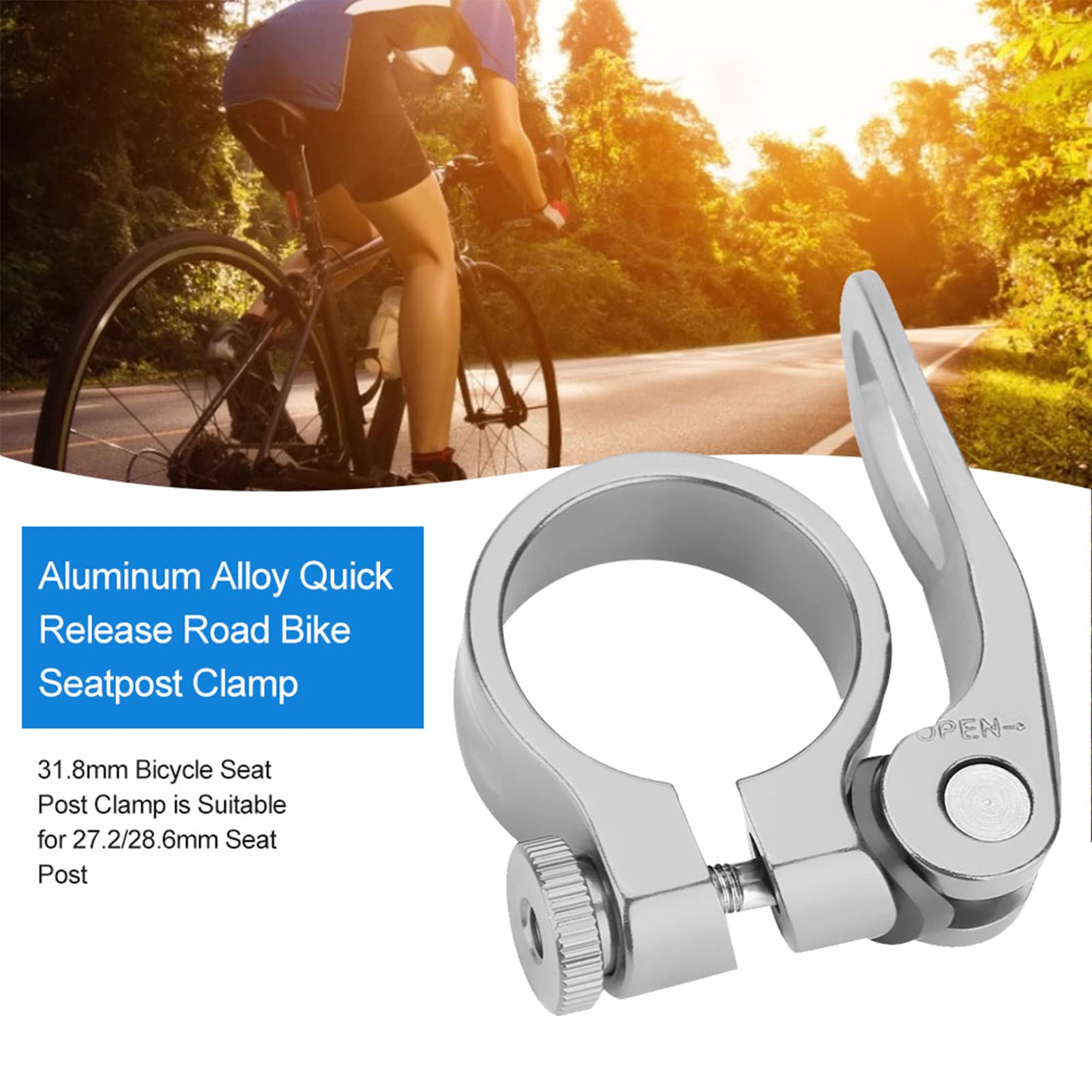 Potence de vélo de route ZERONE - Accessoire en alliage d'aluminium 31