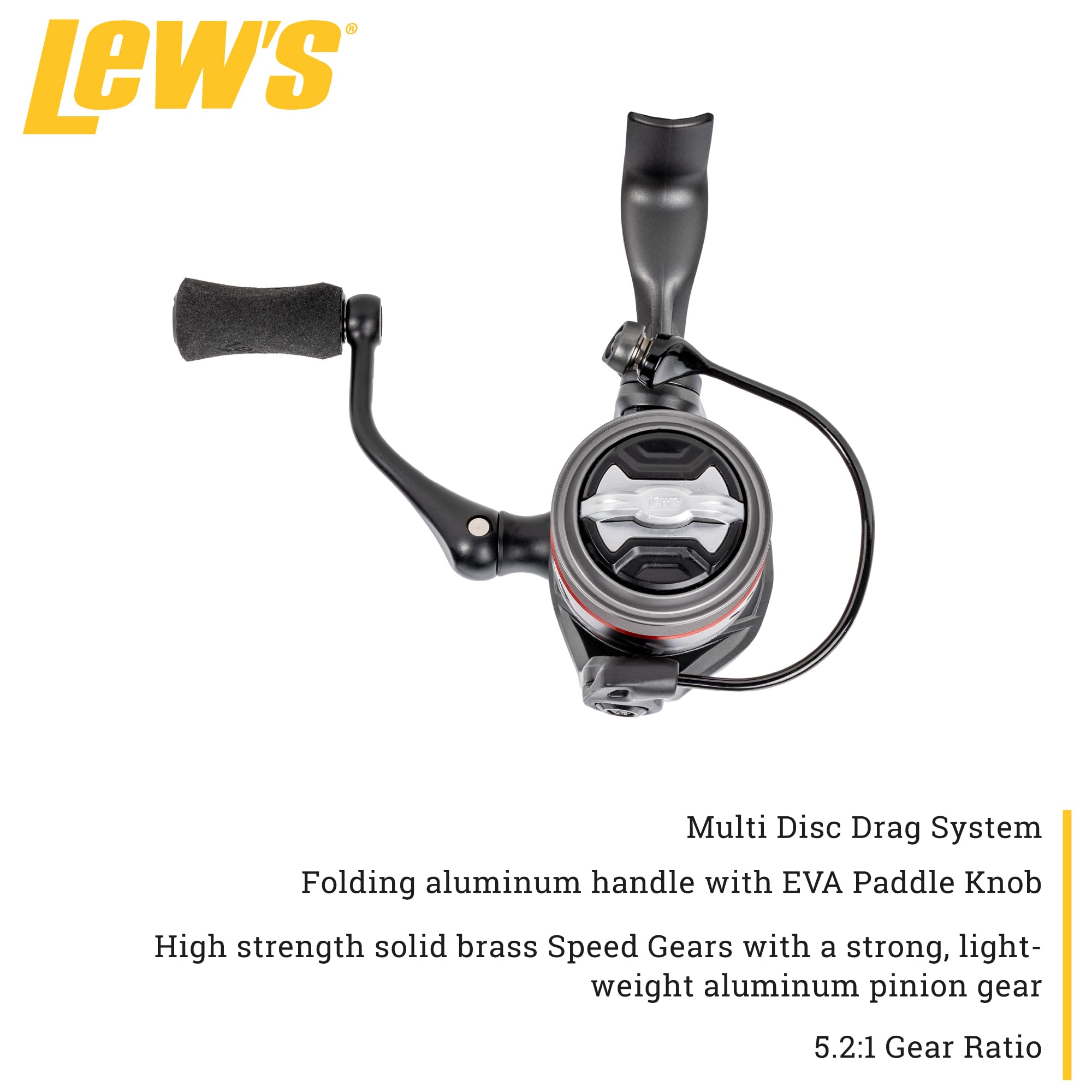 Amazon.com: Lew's Speed Spin CRX Spinning Fishing Reel, Size 75