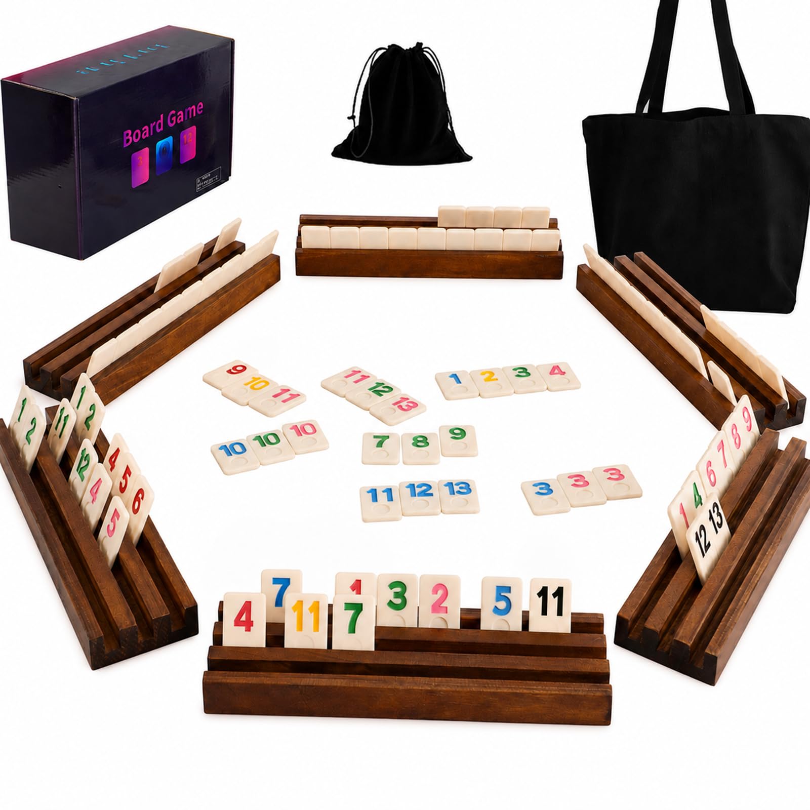 Wahartoly Rummy Cube Game