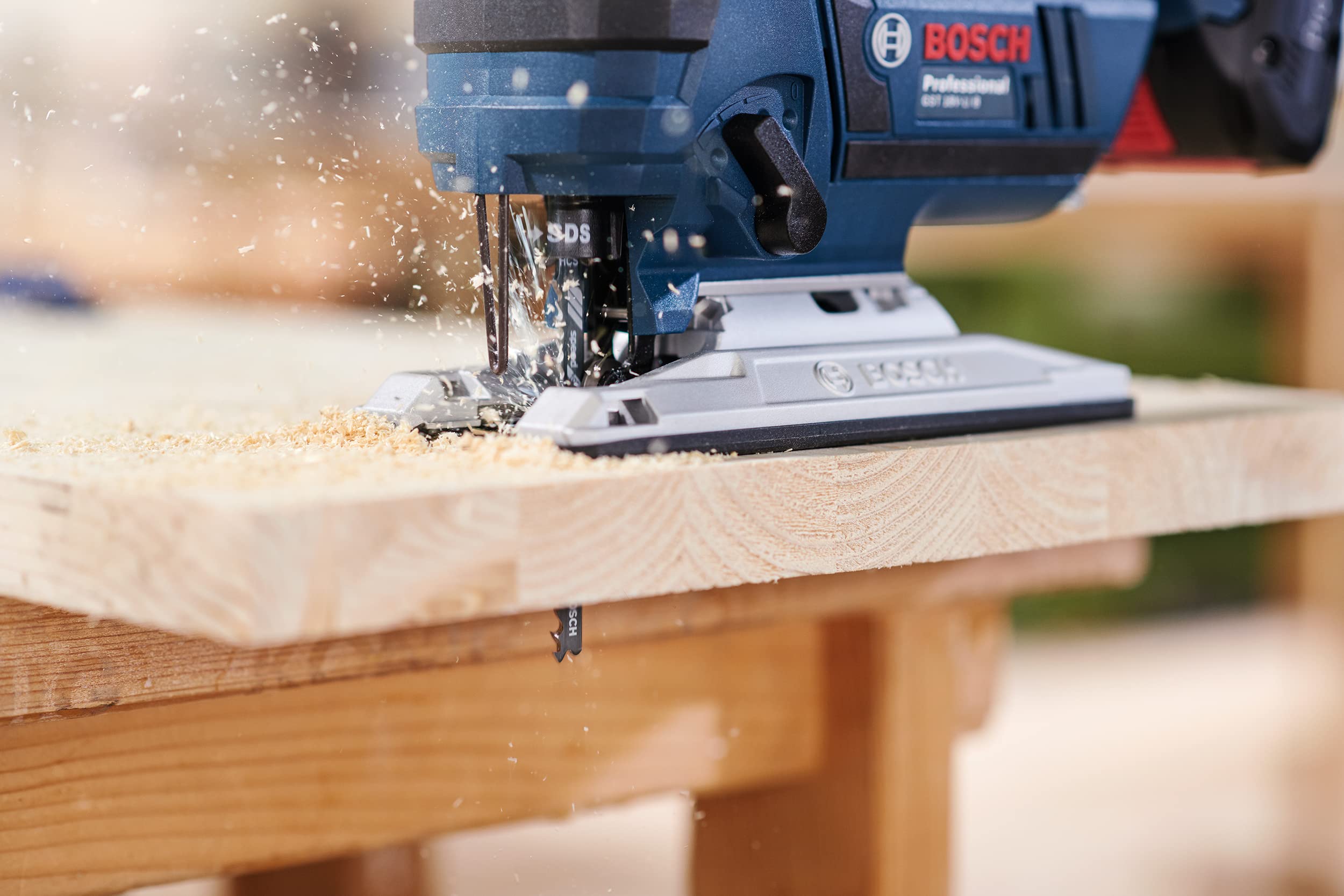 Bosch Professional Lame per seghetto alternativo 25x T 144 D + 1x Expert ‘Hardwood Fast’ T 144 DHM (per Legno Legno duro Accessorio Seghetto alternativo)