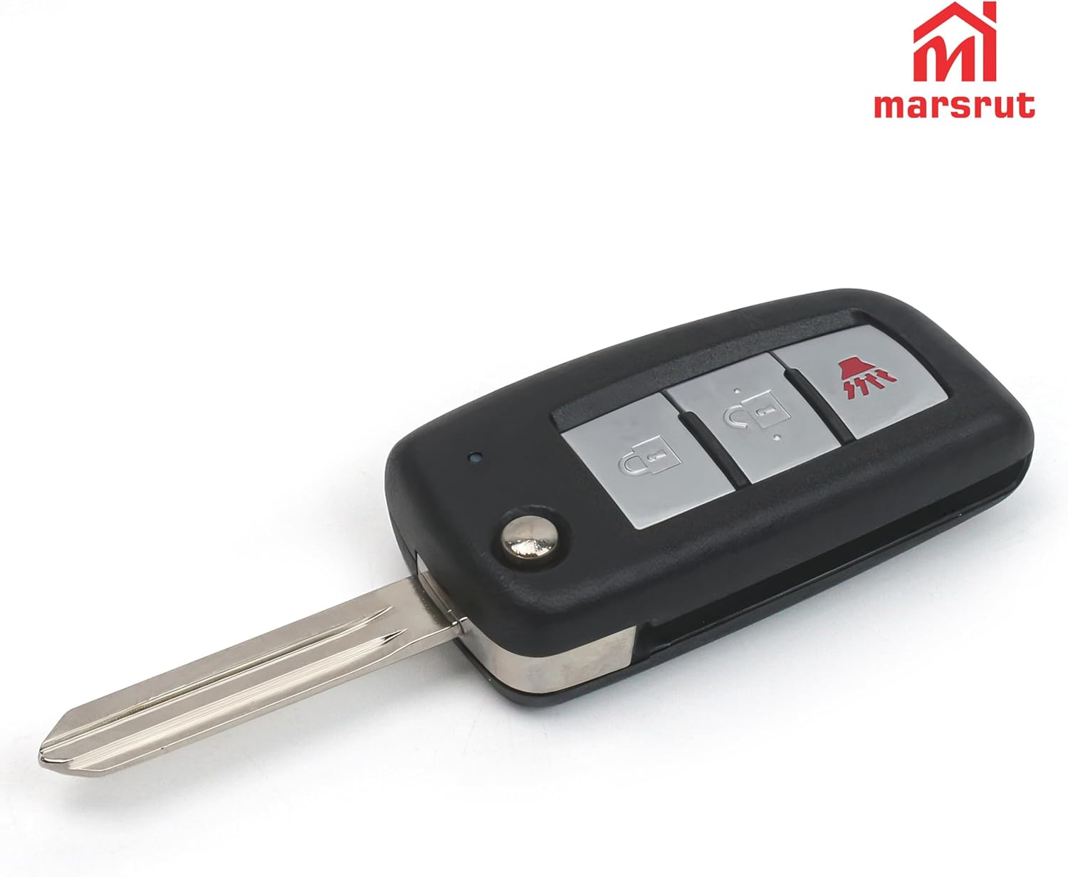 Key Fob Fit for Nissan Rogue 2014 2015 2016 2017 2018 2019 Car, 3-Button Flip Remote Replacement, Keyless Entry Uncut Ignition Accessories, FCC ID: CWTWB1G767, Replace H0561-4BA1A, H0561-4BA1B, 434MHz - Image 8