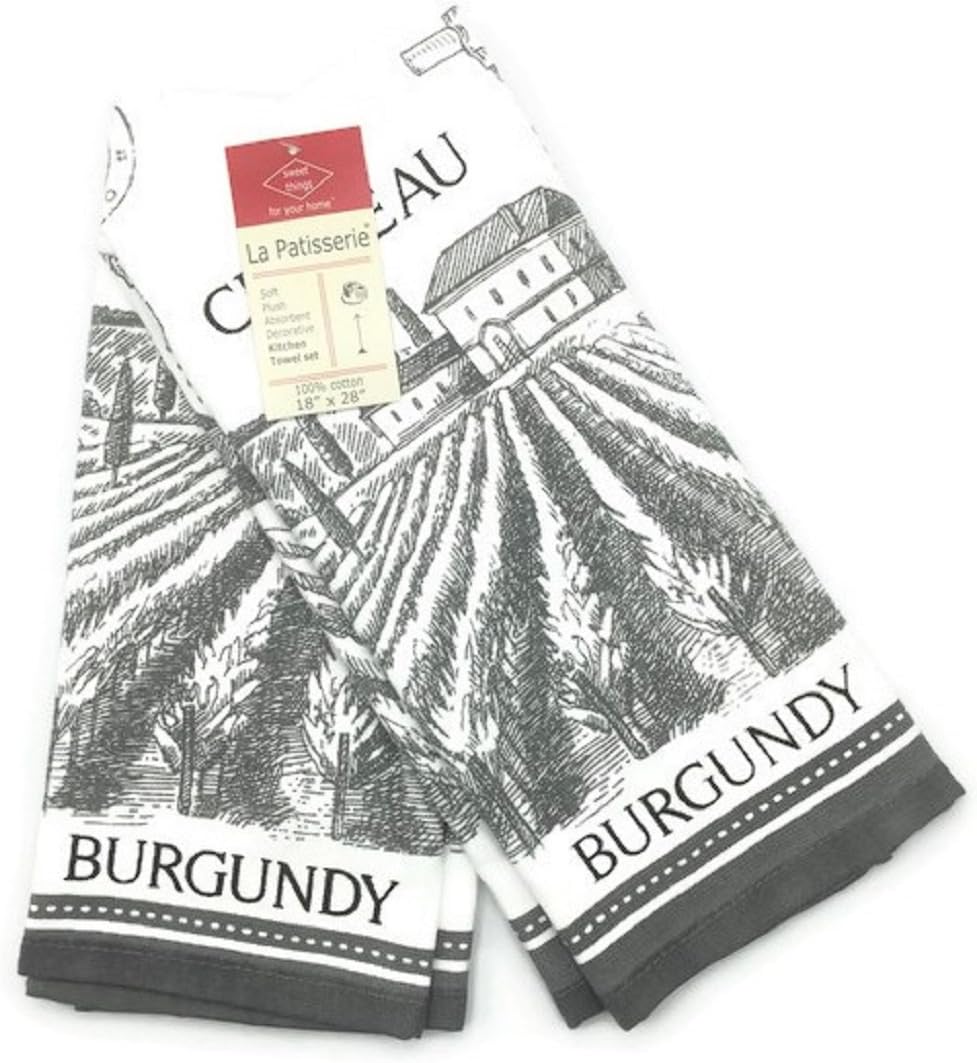 French Chateau Kitchen Towels - Set of 2 Towels