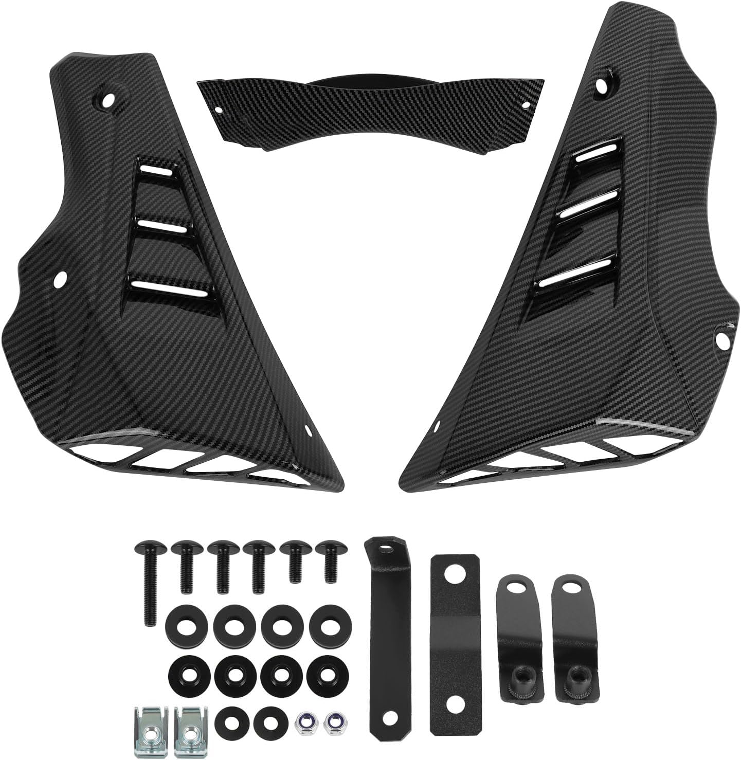 Motorcycle Engine Guard Belly Pan Spoiler Lower Fairing Replacement for Yamaha MT10 MT-10 FZ10 FZ-10 2022 2023 2024 2025 Bellypan Body Engine Bottom Protection Cover (Type C)