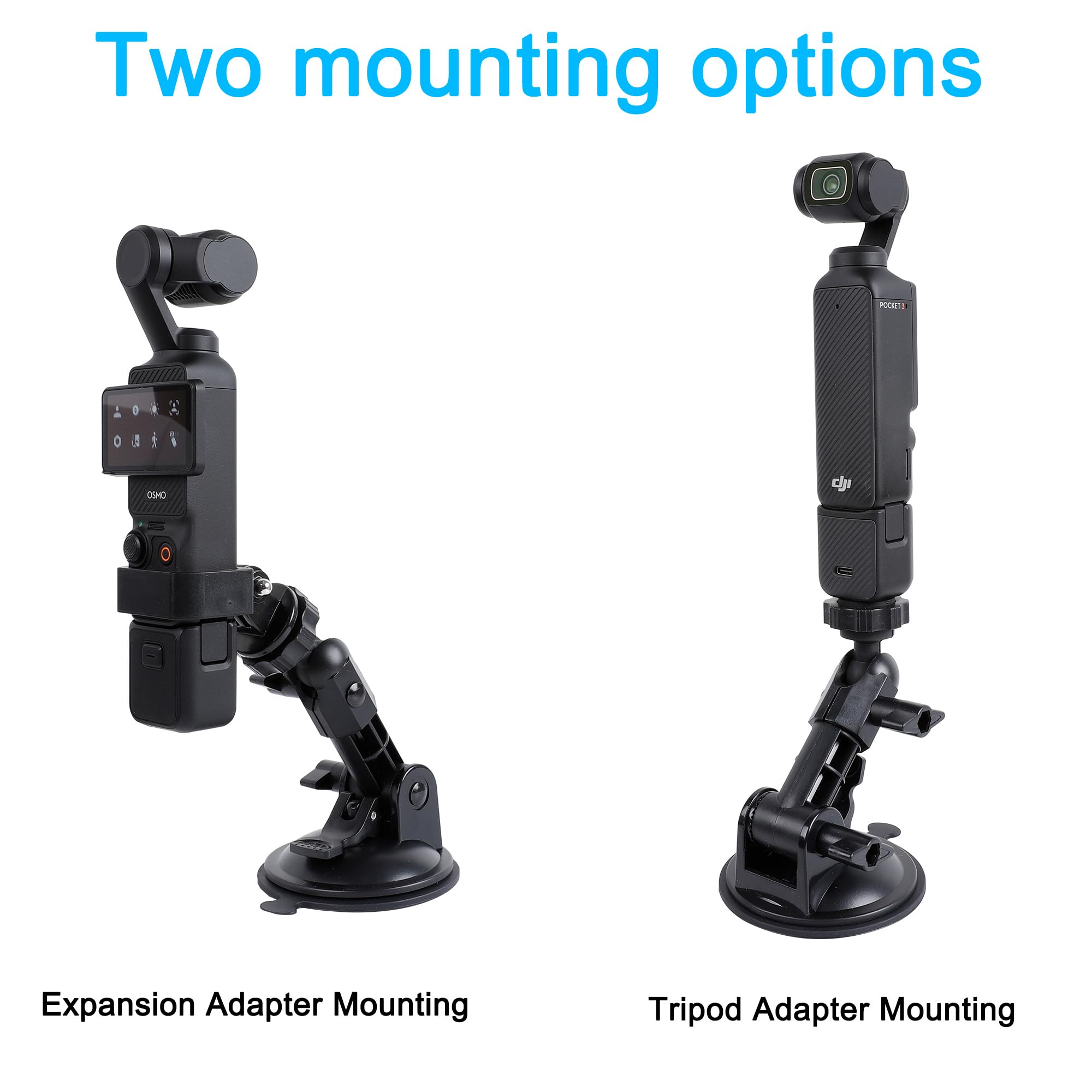 UTEBIT Neck holder for DJI OSMO Pocket 3, 360° rotatable neck