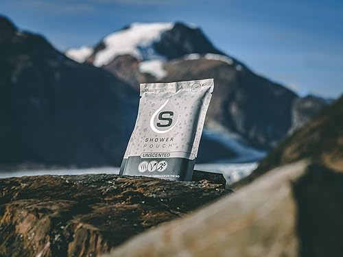 Miniatura 8 de Bolsa de ducha de cuerpo completo (paquete de 10) Aloe naturalmente calmante e hipoalergénico, toallitas corporales individuales portátiles de