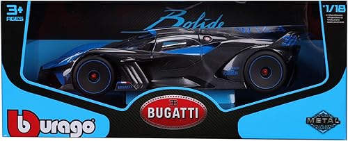 Miniatura 4 de Bburago 1:18 Bugatti Bolide, Azul