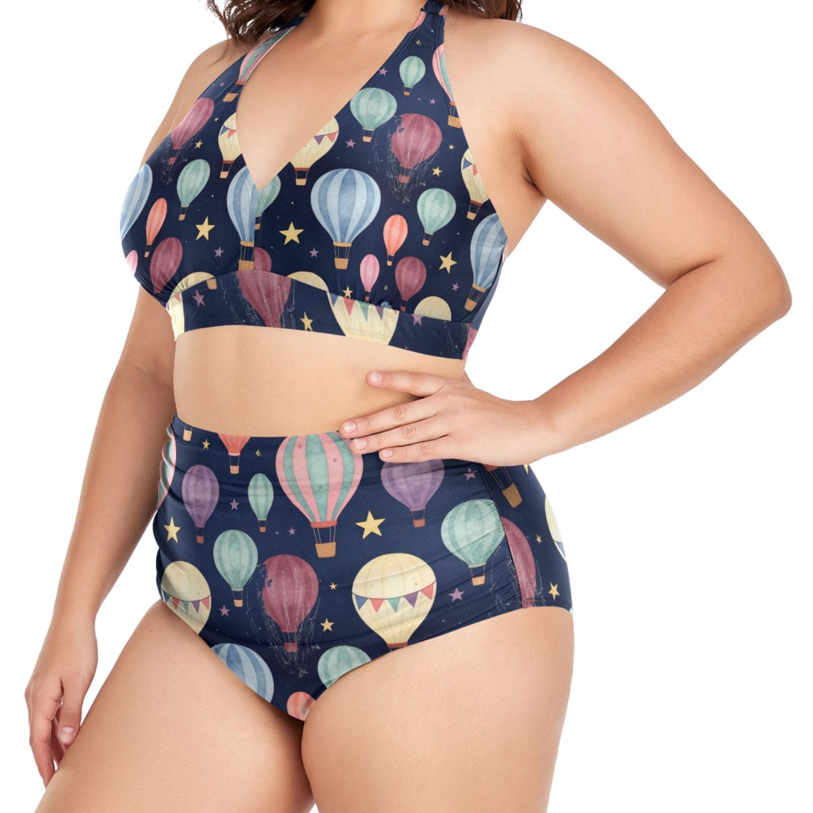 FRODOTGV Stroje kąpielowe damskie plus size L-4XL