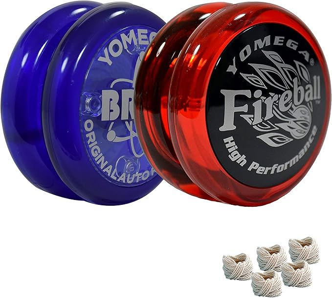 Yomega 2 Legendary Spinners The Original Yoyo with A Brain and Fireball