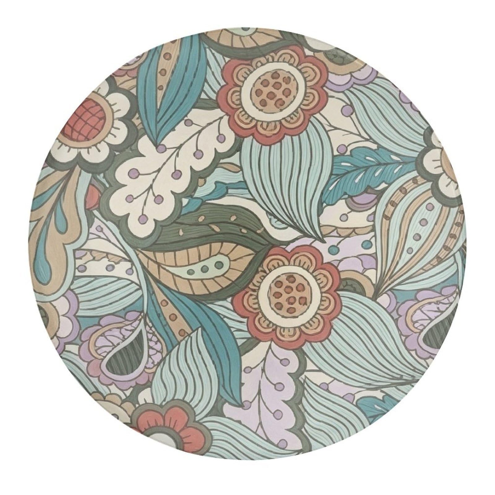 Fekiloot Style Flower Green Refrigerator Magnet Fridge Magnet1 Pcs