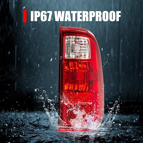 Miniatura 4 de RANSOTO Luces traseras compatibles con Ford F250 F350 F-250 F-350 F450 F550 Super Duty 2008-2016 carcasa de la luz trasera del lado del conductor y