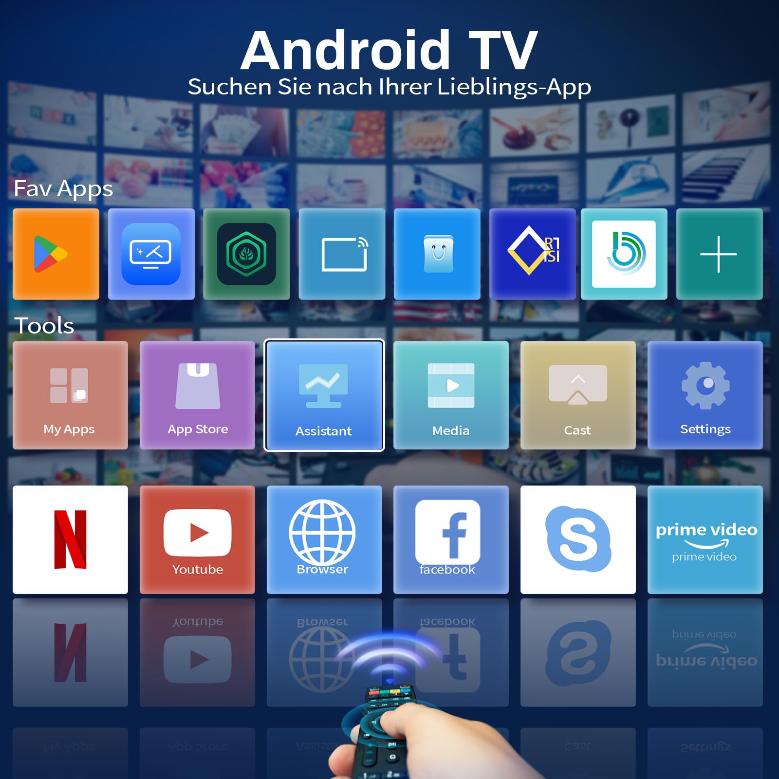 Smart TV Android de 18 pulgadas, Desobry Televisor portátil pequeño con DVB-T2 y antena, entradas HDMI AV y USB, 12V TV ideal para autocaravanas, dormitorios, cocinas, campings y vehículos recreativos