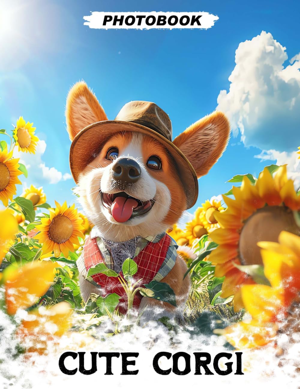 Cute Corgi Photo Book: Adorable Small Herding Breed Images Showcasing Playful Expressions And Fluffy Coats In Charming Pet Photography Moments