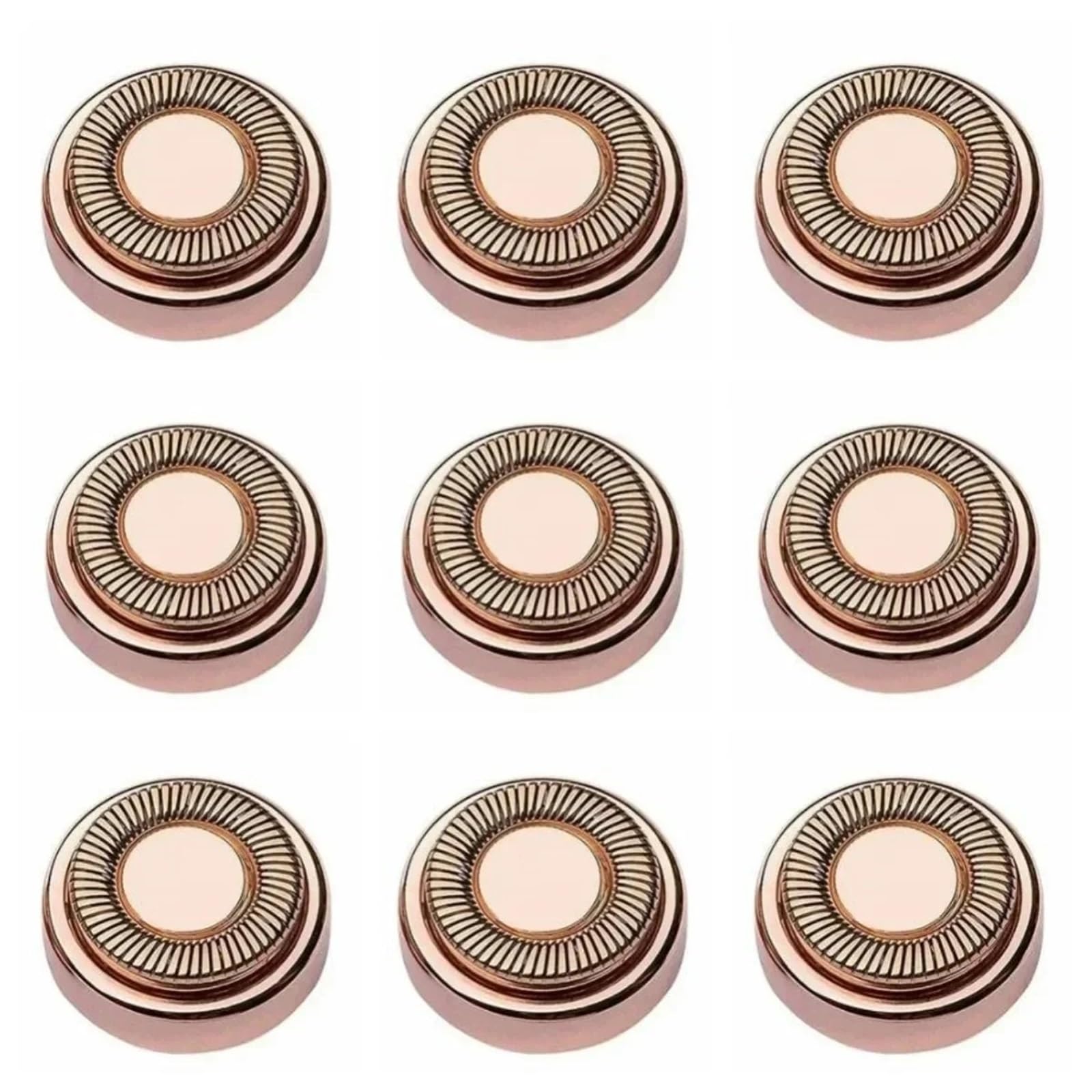 Cabezales De Repuesto Compatibles Con FlawlessFacial Y Finishing Touch.(Blade Head 12 pcs)