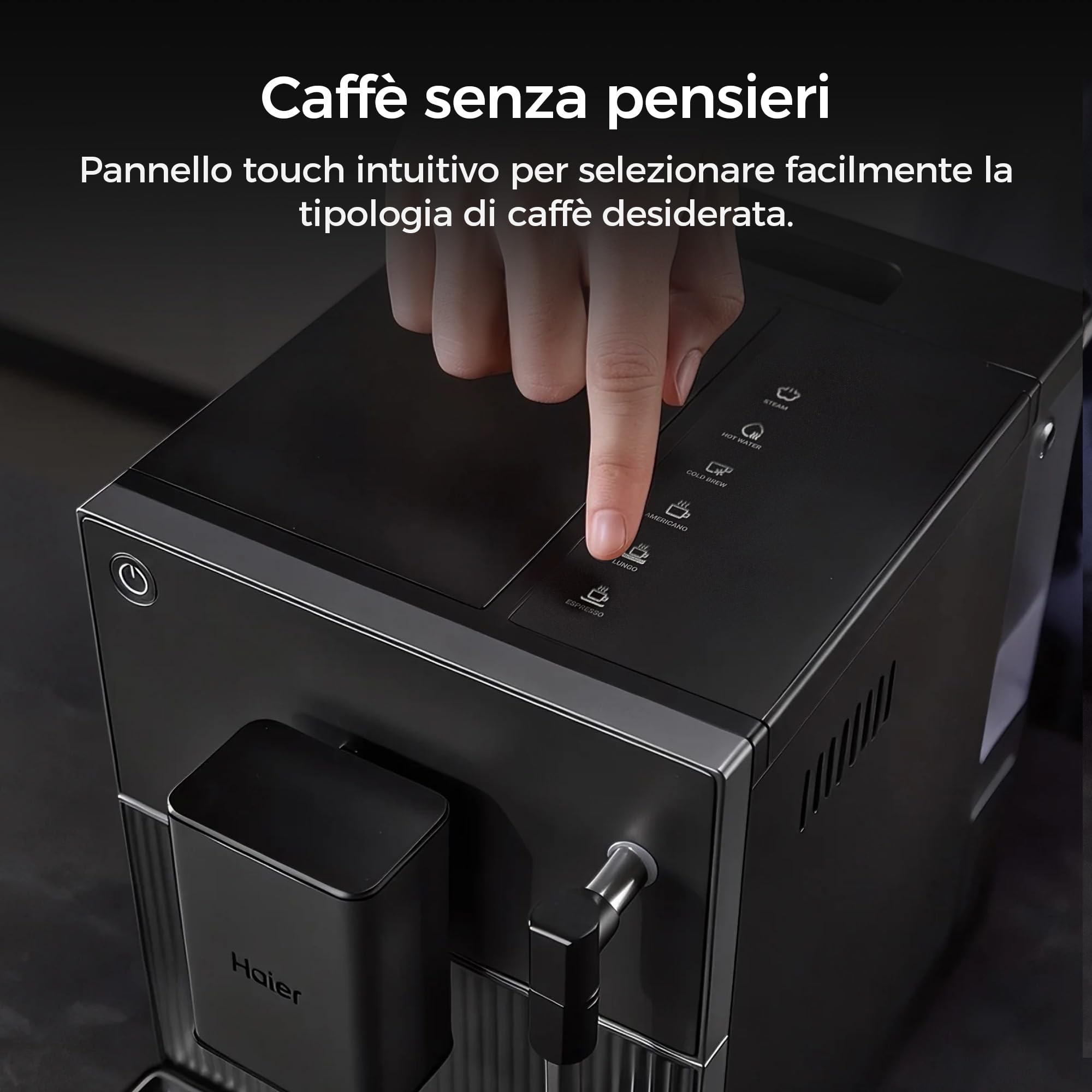 Haier Friggitrice ad Aria Flexi | 11L con Divisorio e Finestra | 8 Funzioni, Divisorio per 1 o 2 Zone, Funzione Sync, Allarme Agitazione, Antiaderente, Lavastoviglie
