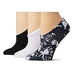 Converse 3-Pair Pack Made for Chucks - Tossed Flowers Black Assorted 4-10 Women's Shoe
