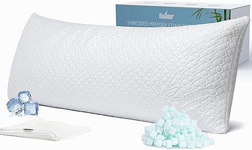 Miniatura 15 de Almohada Corporal Extra Larga de Espuma Viscoelástica 160x50cm – Almohada Corporal para Funda de Almohada de Anime – con Funda de Refrigeración 20 x