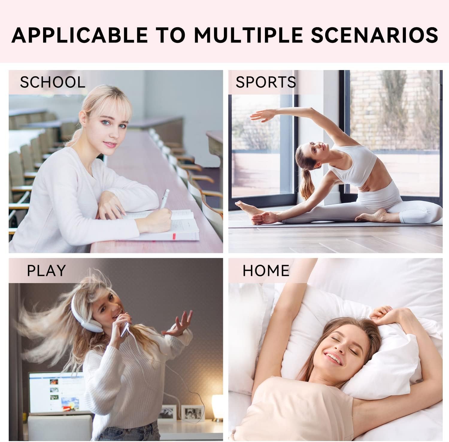 Girls Training Bra Teen Kids Sports Bras 8-10 10-12 12-14 14-16 - Image 5