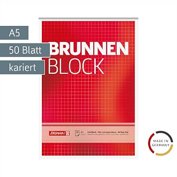 Well 1052428 Block Notepad A5 50 Sheets 70 g / m ²