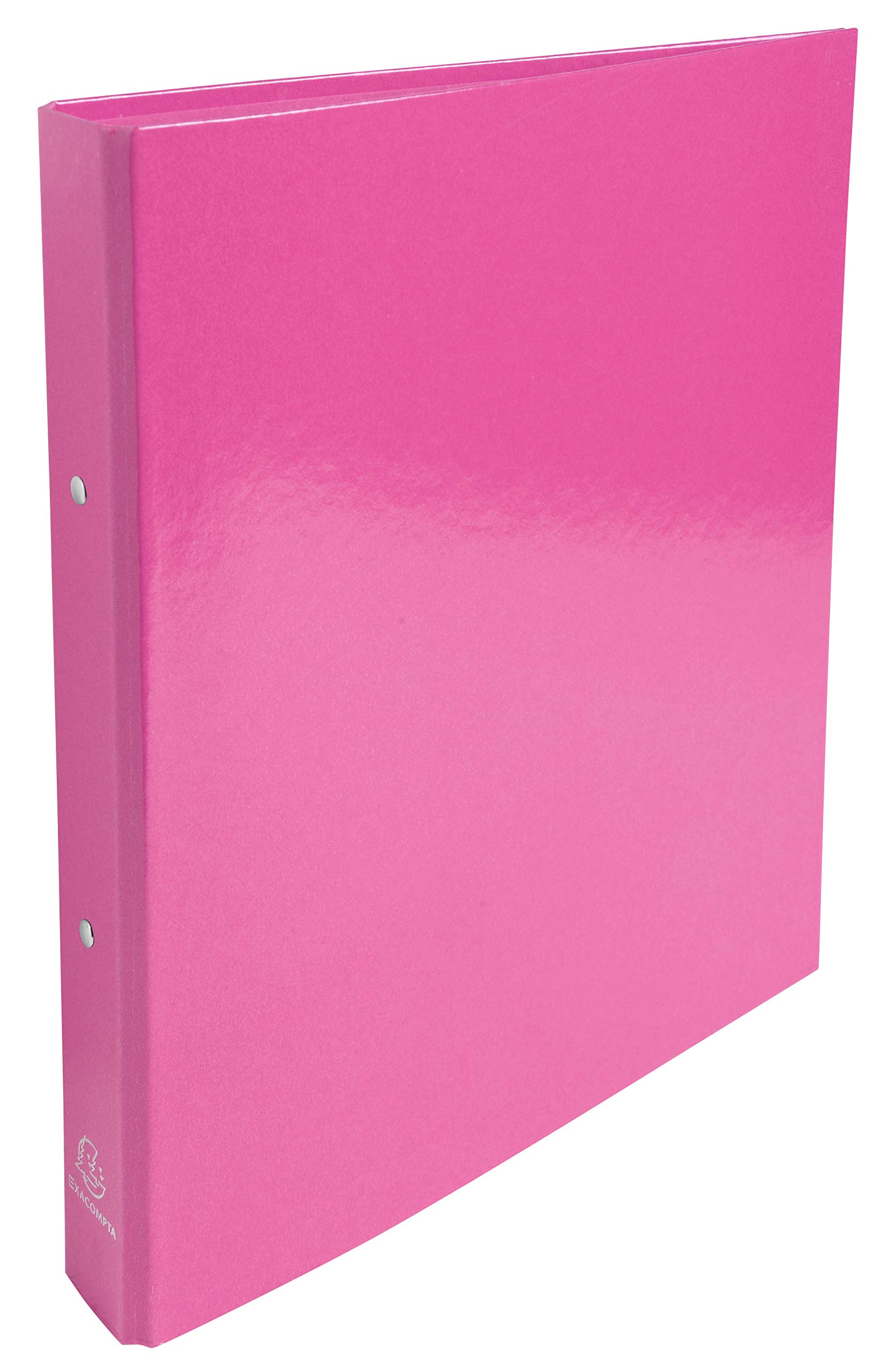 Exacompta 54929E 10er Pack Ringbuch Iderama, 320 x 240 mm, geeignet für A4-Dokumente, 2 Ringe, glänzende beschichtete Platte, 40 mm Rücken, 30 mm Ringe, farblich sortiert