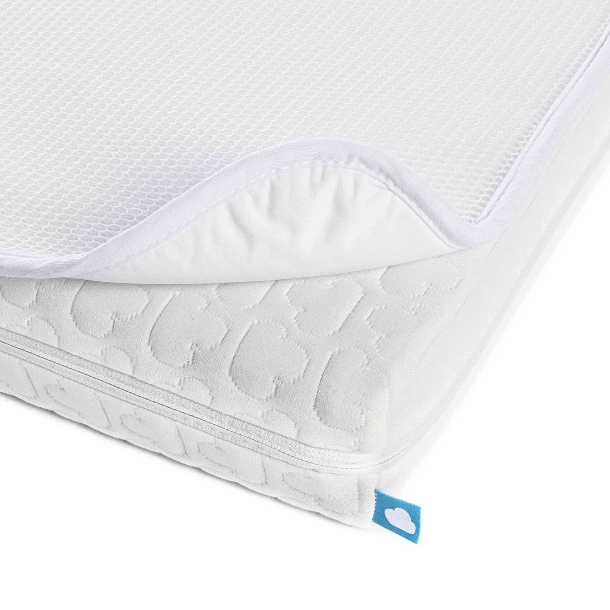 AEROSLEEP Protector de colchón, Airfelt, Material Innovador de Estructura Abierta, 60x120