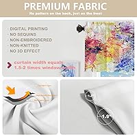 Vista 381 de Cenefas de cocina modernas con patrón de cobre marrón dorado para ventanas, cenefas opacas abstractas de marcas de arañazos y cortinas opacas