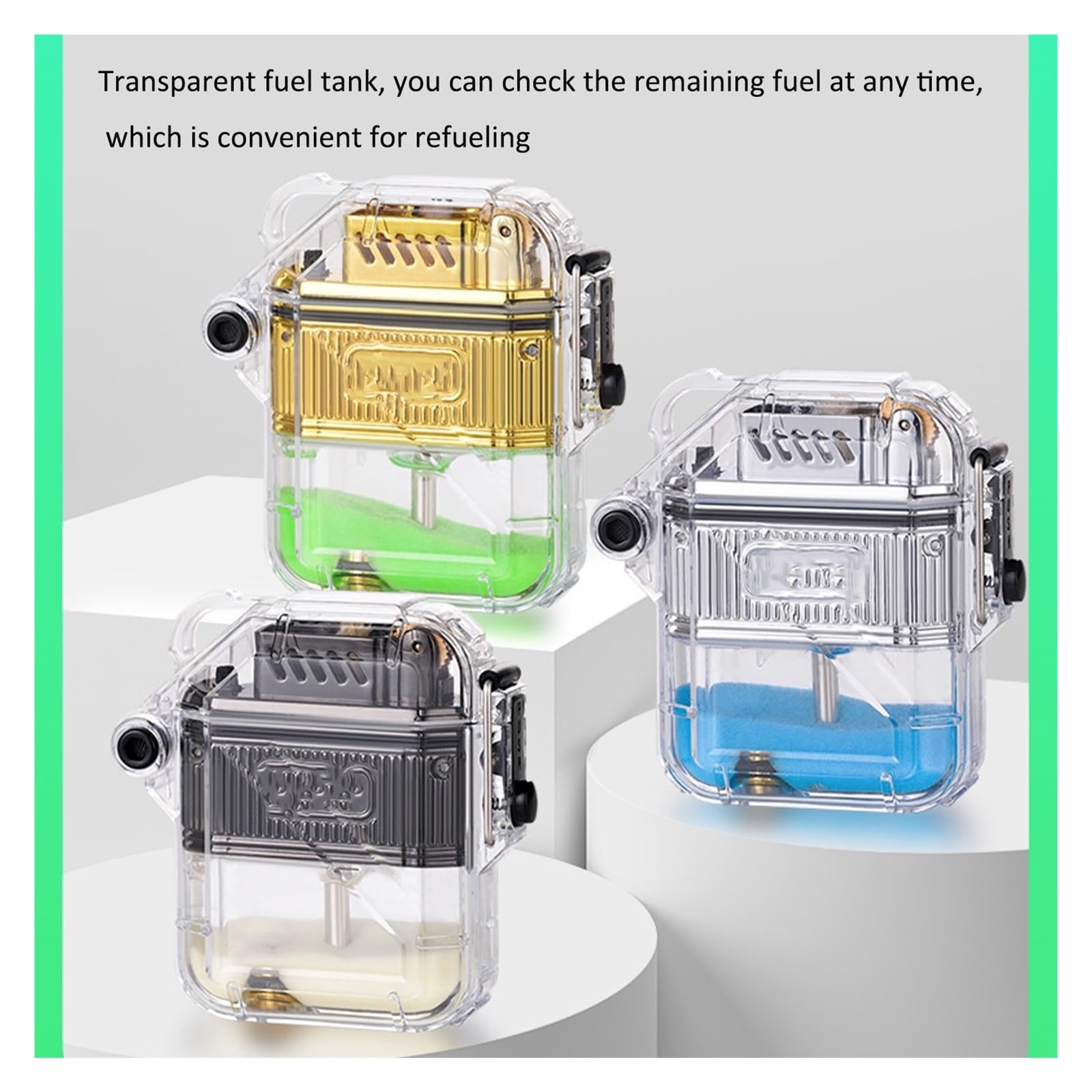 Amazon.com: Quicksand Luminous Lighter Retro Kerosene