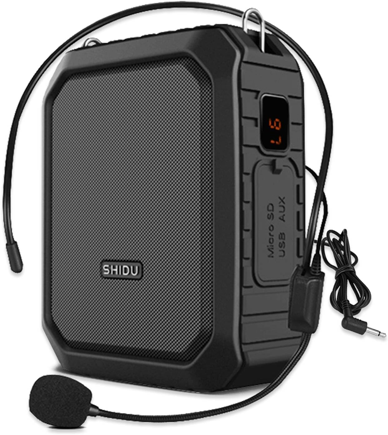 ResponseBridge 18W Waterproof Voice Amplifier with Portable Microphone Headset, 18W Wired Mic and Speaker Mini Amp Personal Voice Saver Rechargeable Bluetooth Loudspeaker for Teachers, Classroom ect