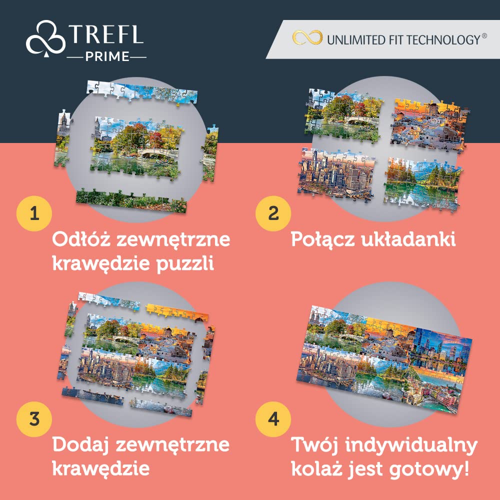 Trefl Prime - Puzzle UFT Velvet Soft Touch: Impetuous World Life - 500 Elementów, Aksamitna Powłoka, Niepowtarzalna Grafika, Plakat w Zestawie, Najgrubsza Tektura, dla Dorosłych i Dzieci od 10 Lat
