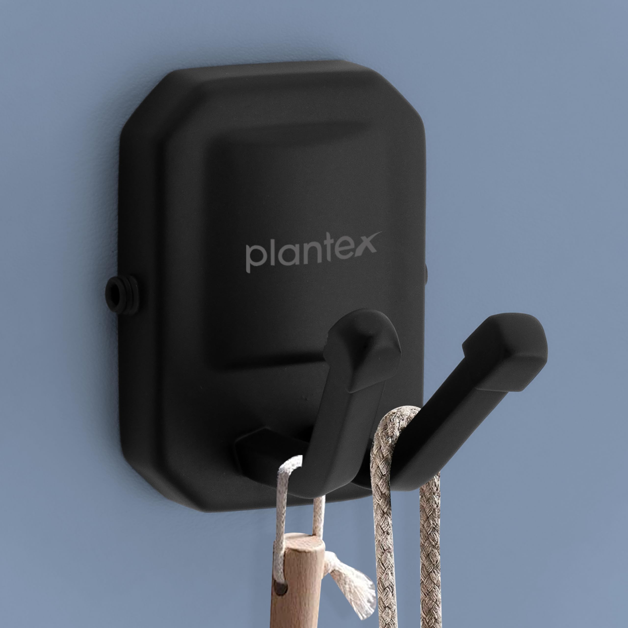 Plantex 304 Grade Stainless Steel Robe Hook for Bathroom/Cloth-Towel Hanger/Hooks for Wall/Bathroom Accessories - Cute (Black) (B0BH1WPK5X) Amazon Price History, Amazon Price Tracker