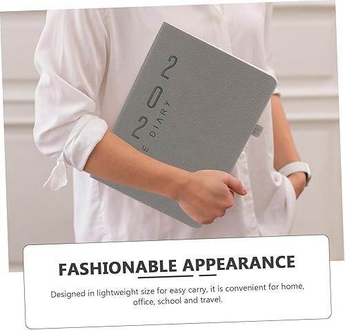 Miniatura 3 de LALAFINA Bloc de notas de libro de agenda con correa para estudiantes 2022 Bloc de notas práctico 2022 Planificador diario 2022 Bloc de notas de