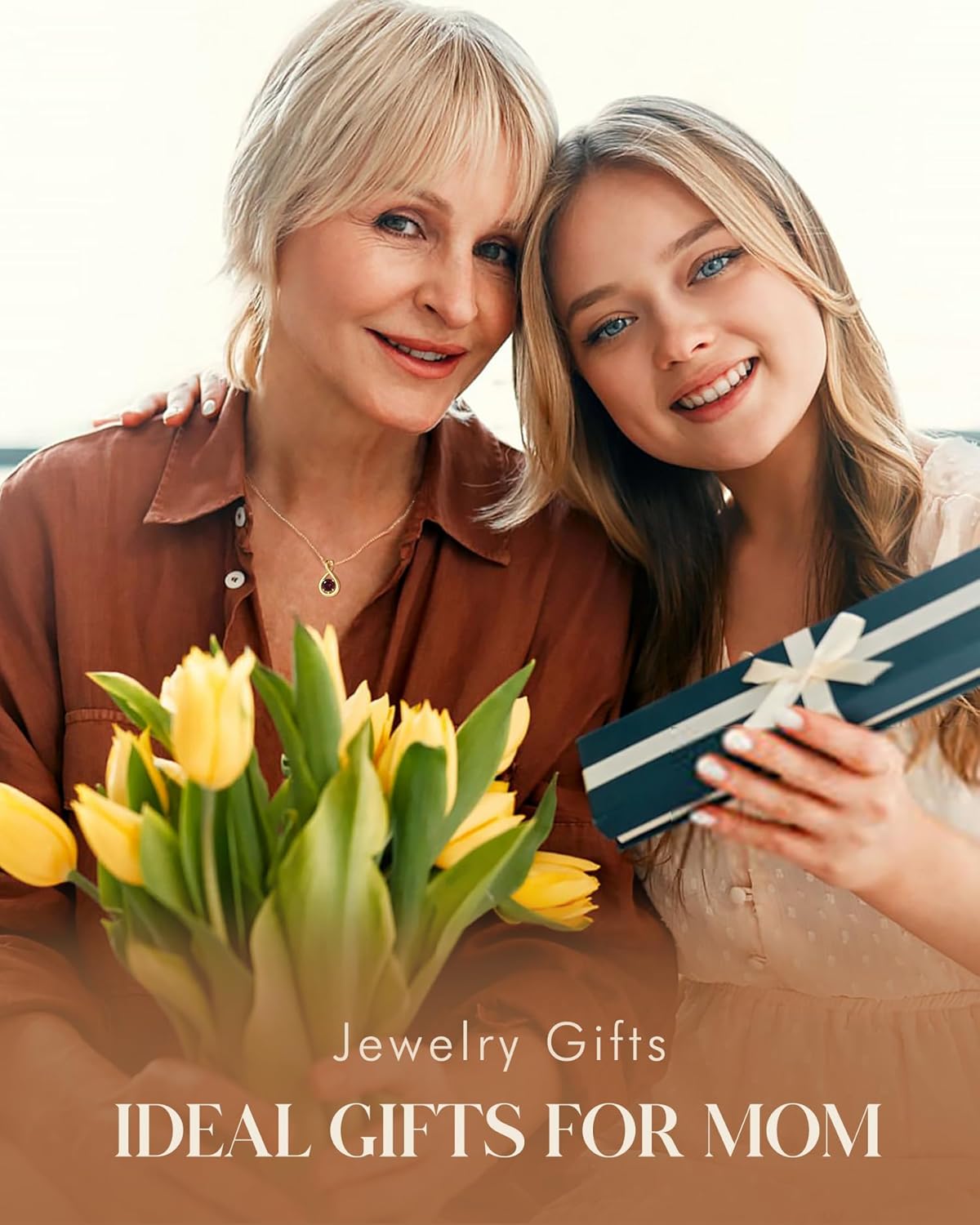 FANCIME Birthstone Necklaces for Women Fine Jewelry Sterling Silver Dainty Infinity Pendant Anniversary Birthday Valentines Day Gifts for Her Wife Mom Lady Daughter, Chain 16"+2" Extend - Image 5