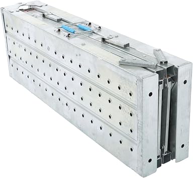 Adjustable Work Platform Scaffold Portable Foldable 1.8-Meter Aluminum