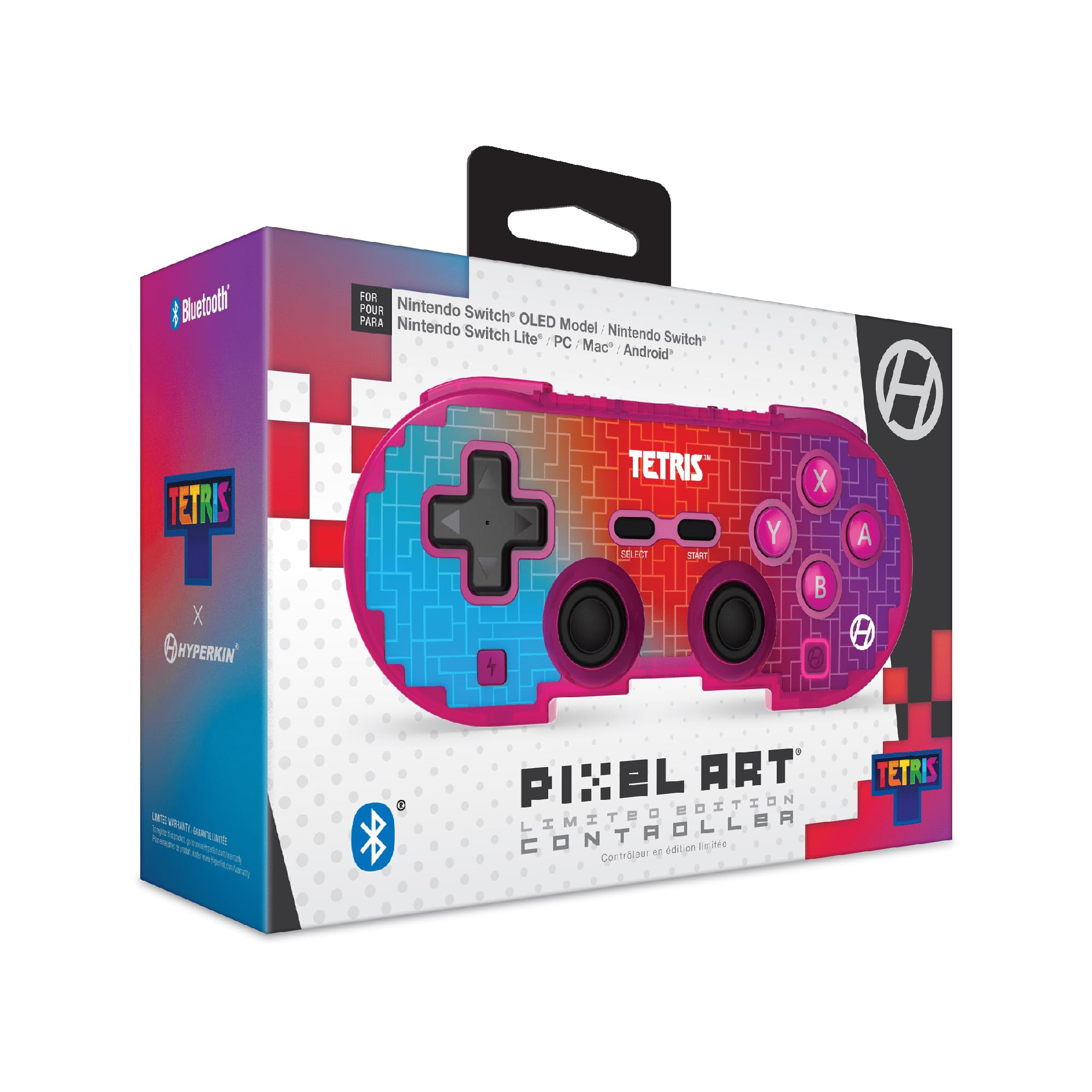 Amazon.com: Hyperkin Limited Edition Pixel Art Bluetooth