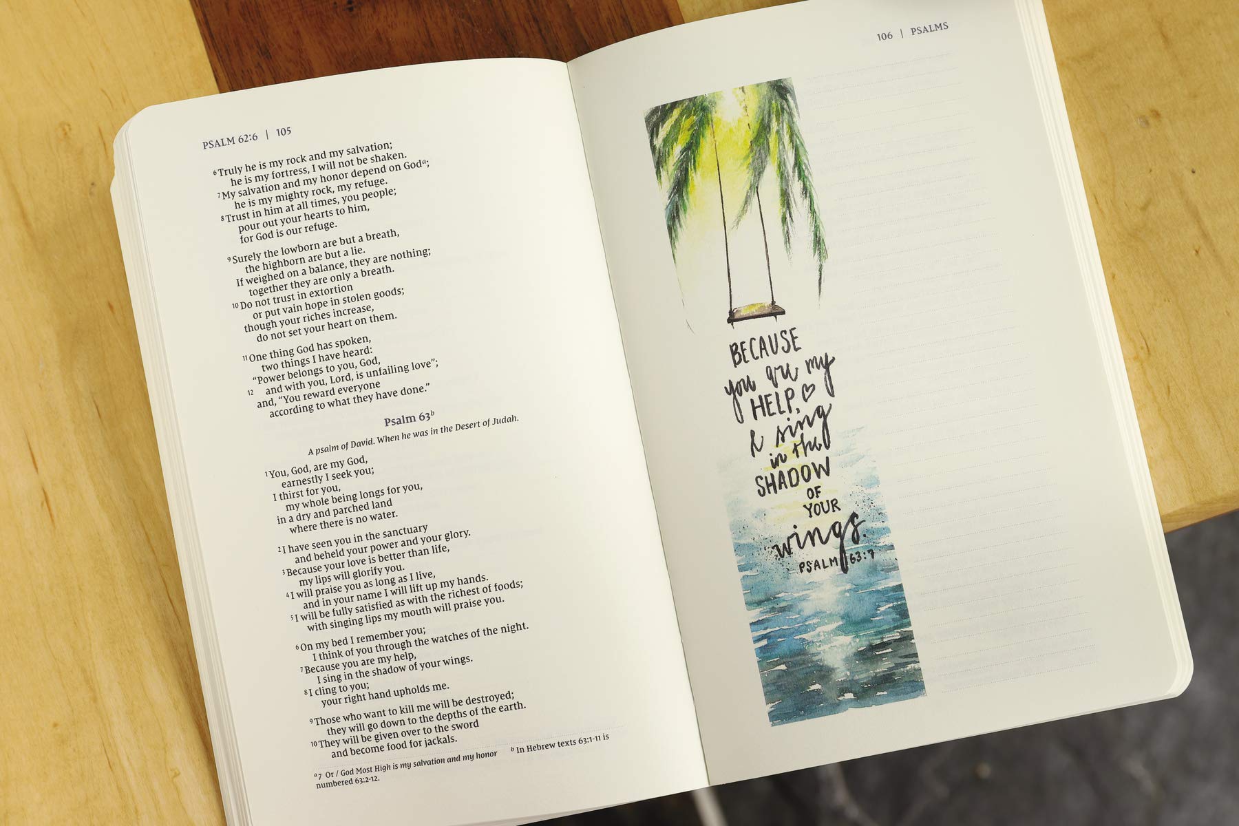 NIV, Beautiful Word Bible Journal, Psalms, Paperback, Comfort Print - Image 8