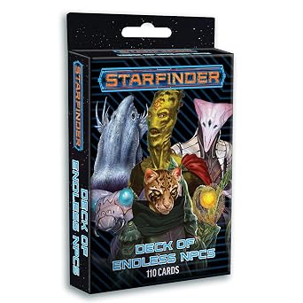Starfinder Deck of Endless NPCs (Starfinder First Edition Accessories)