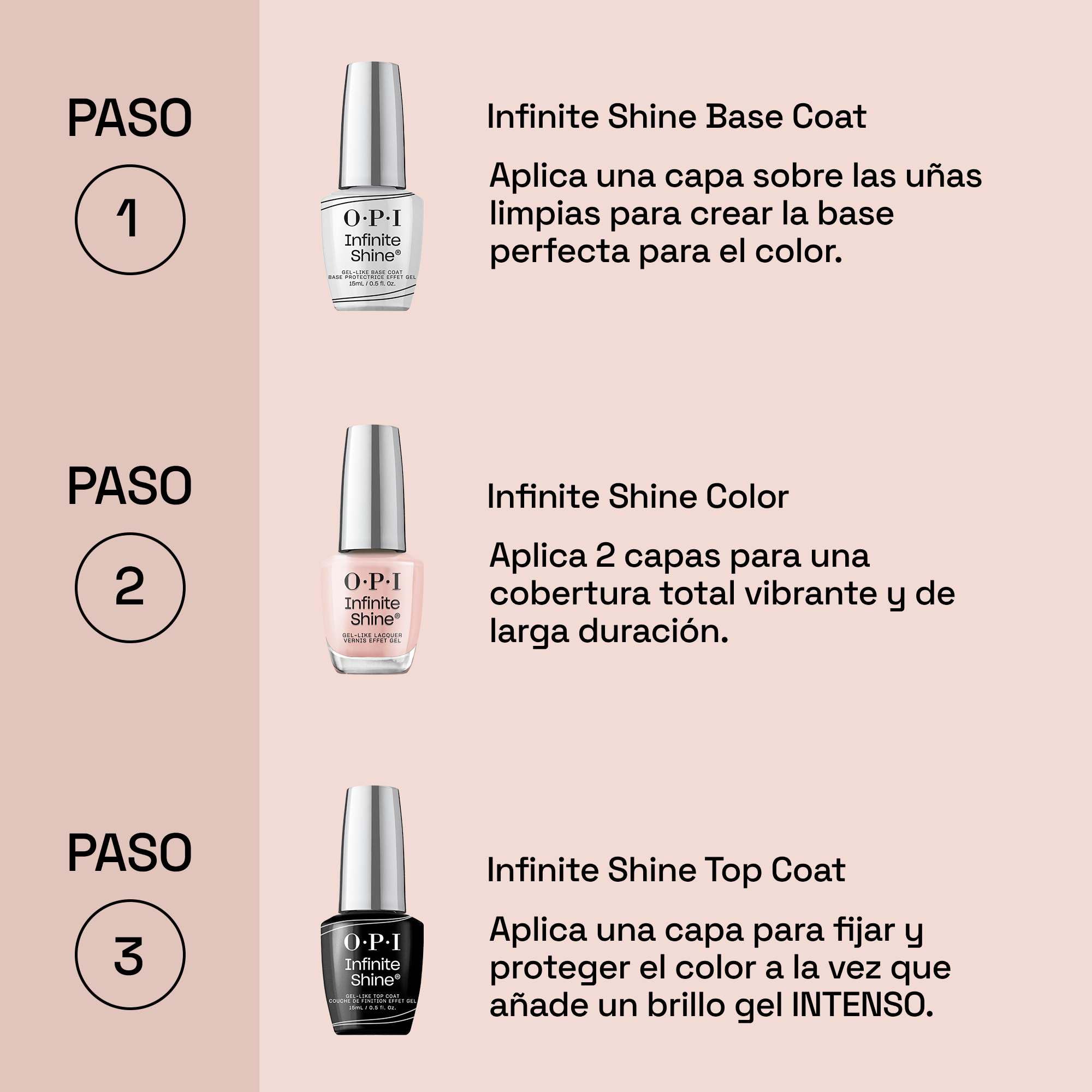 OPI Infinite Shine - Esmalte de Uñas Semipermanente de larga duración | Tonos Verdes y Azules