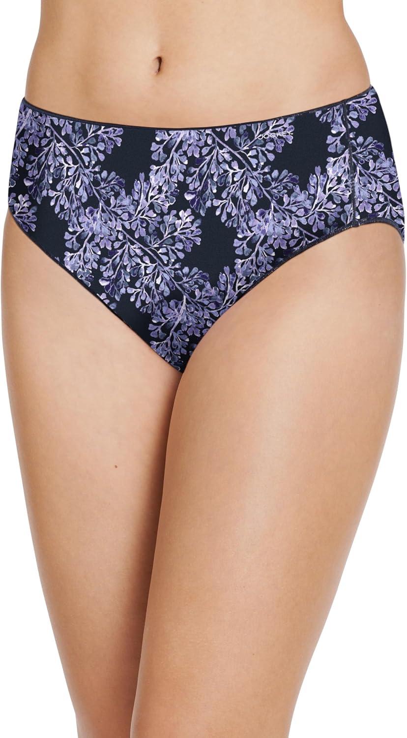 Jockey Women's Underwear No Panty Line Promise Hip Brief - 3 Pack