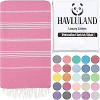 Vista 16 de Havluland - Juego de toallas de baño (100 % algodón turco)