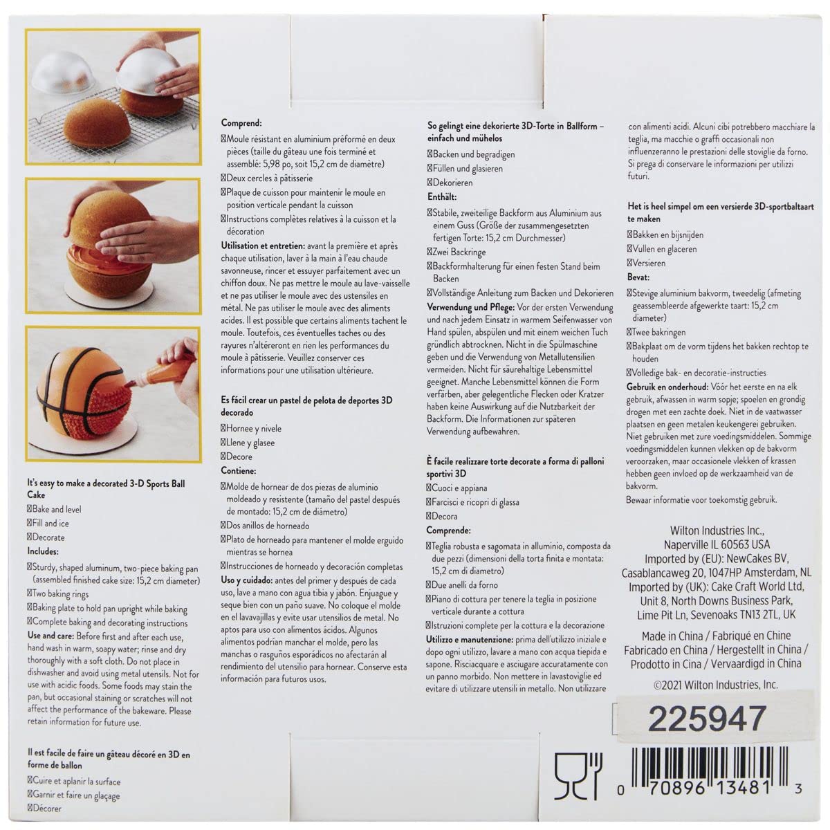 Wilton Set De 9 Douilles à Décorer Professionnelles – Idéal Pour Cupcakes, Gâteaux Et Biscuits