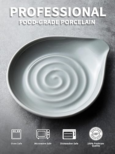 Miniatura 2 de Soporte de cuchara de cerámica para estufa soporte de cuchara grande soporte de cuchara para encimera de cocina cucharas cucharones pinzas