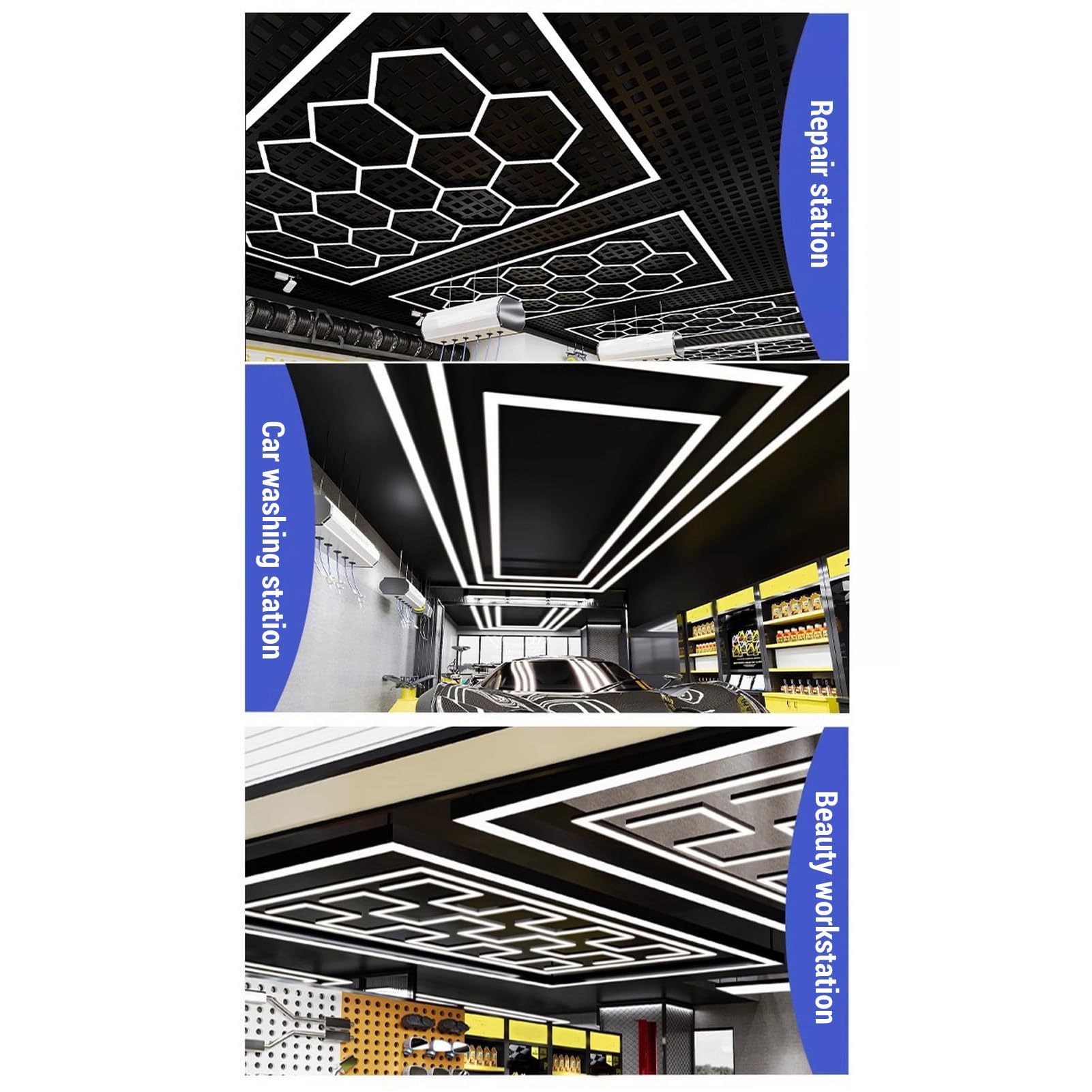 Garażowa LED Super Jasna 39000 Lm Bezpieczeństwo Zaprojektowana dla