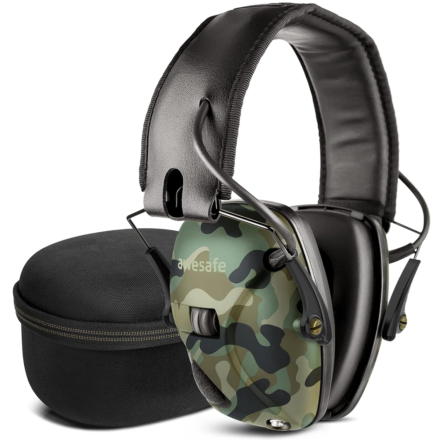 awesafe Electronic Shooting Earmuff [ Comes with Hard Travel Storage